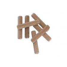 8mm x 50mm Fluted Dowels (Per pack of 1000)