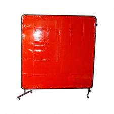 Red Welding Curtain Kit 1.8m x 1.8m 