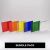 Acrylic Sheet Rainbow Transparent Pack 600 x 400 x 3mm - 6 Colours