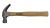 Claw Hammer - Wooden Handle 575gm (20oz)