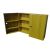 Storage Cabinet Timber Veneer - Lockable Doors with Shelves for Tools 2400mm x 150mm SC5M15-120090
