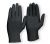 XL Sante Disposable Black Nitrile Gloves
