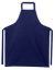 Cotton Apron - Standard Navy (With Pocket)
