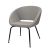 Opal Tub Chair Light Grey - 690mm W x 660mm D x 750mm H