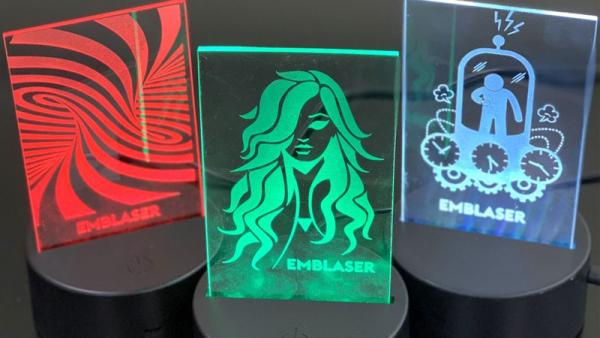 What Acrylic can you Cut with the Emblaser 2