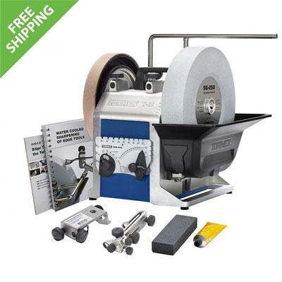 Learn How to Use the Tormek T-8 Wet Stone Grinder/Sharpening Machine